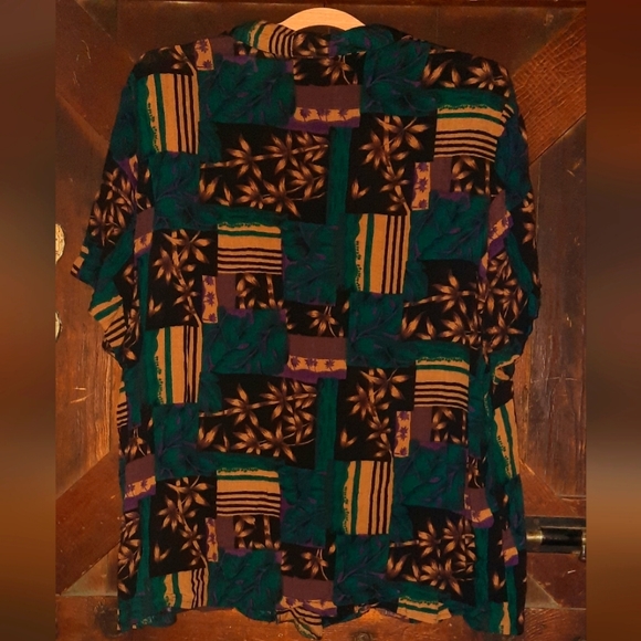 🍀3/15 Sag Harbor Beach Vintage 80s Blouse - Picture 7 of 7